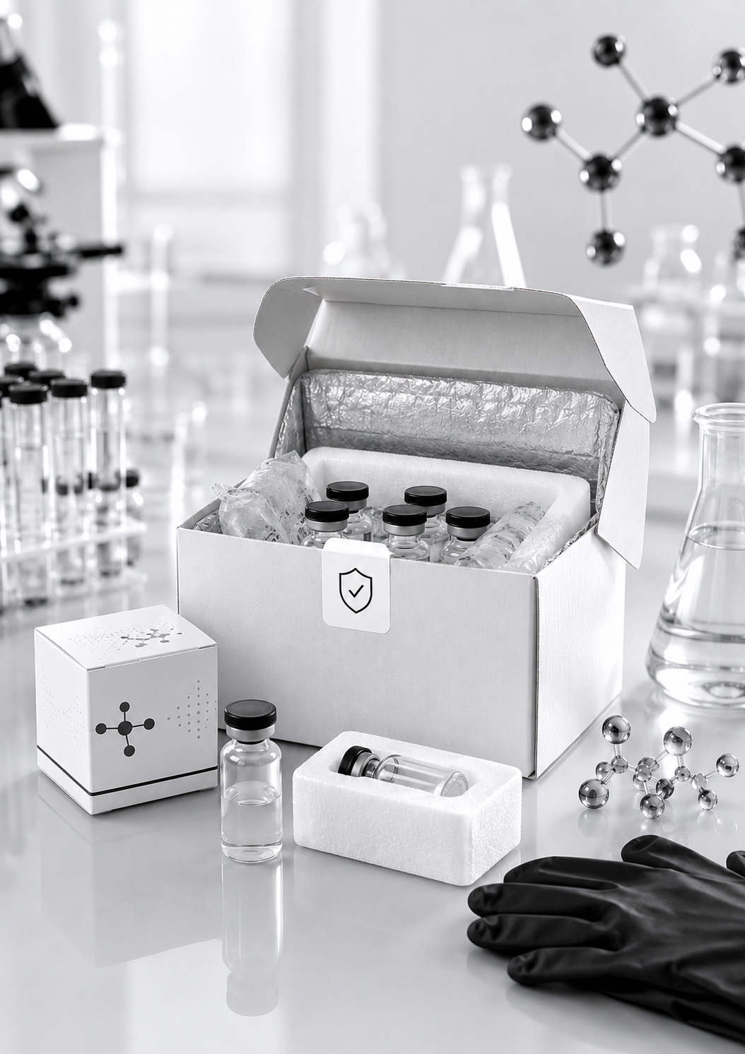 Verified Peptides research vial