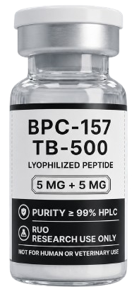 BPC-157 + TB-500 research vial